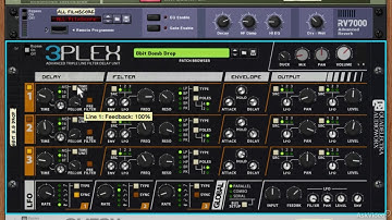 Reason Rack Extensions 102: Synthetic Rig V3 - Explored - 39. The 3Plex Delay
