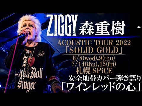 ZIGGY森重樹一 カバー弾き語り/安全地帯「ワインレッドの心」