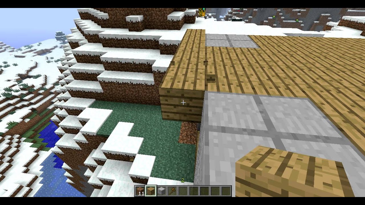 Minecraft server Building spawn Part 1 - YouTube