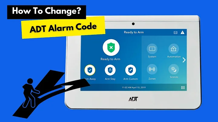 How to change an ADT alarm code?