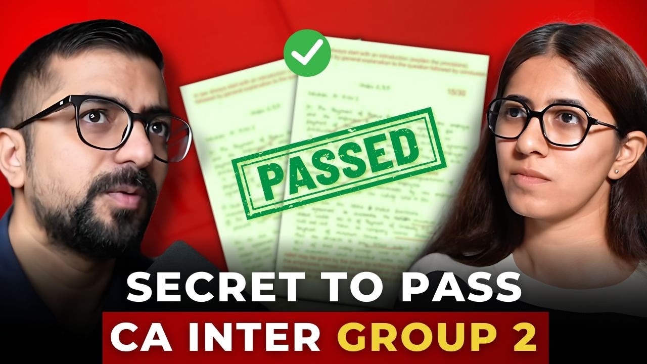 Do this to clear your CA Inter Group 2 in ONE SHOT - YouTube