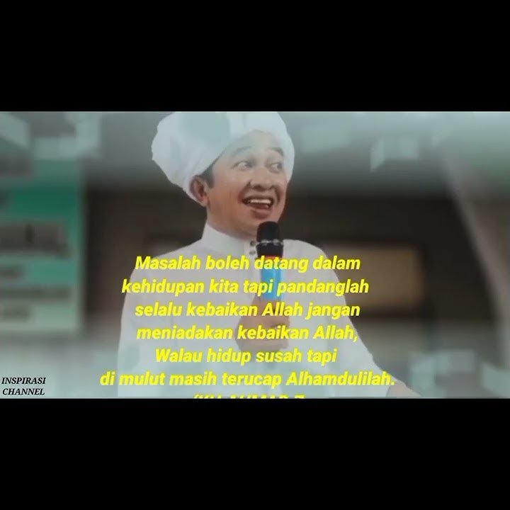 Kalam Guru kita Abah Guru Zuhdi (KH. Ahmad Zuhdiannor) Kata bijak Islam