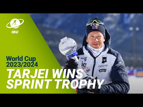 World Cup 23/24 Canmore: Tarjei Boe wins Sprint Trophy 13 years after the first one!