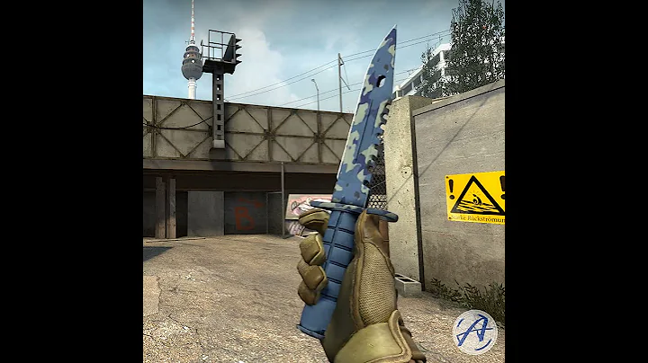 M9 Bayonet Bright Water in CS:GO (2024) #Shorts