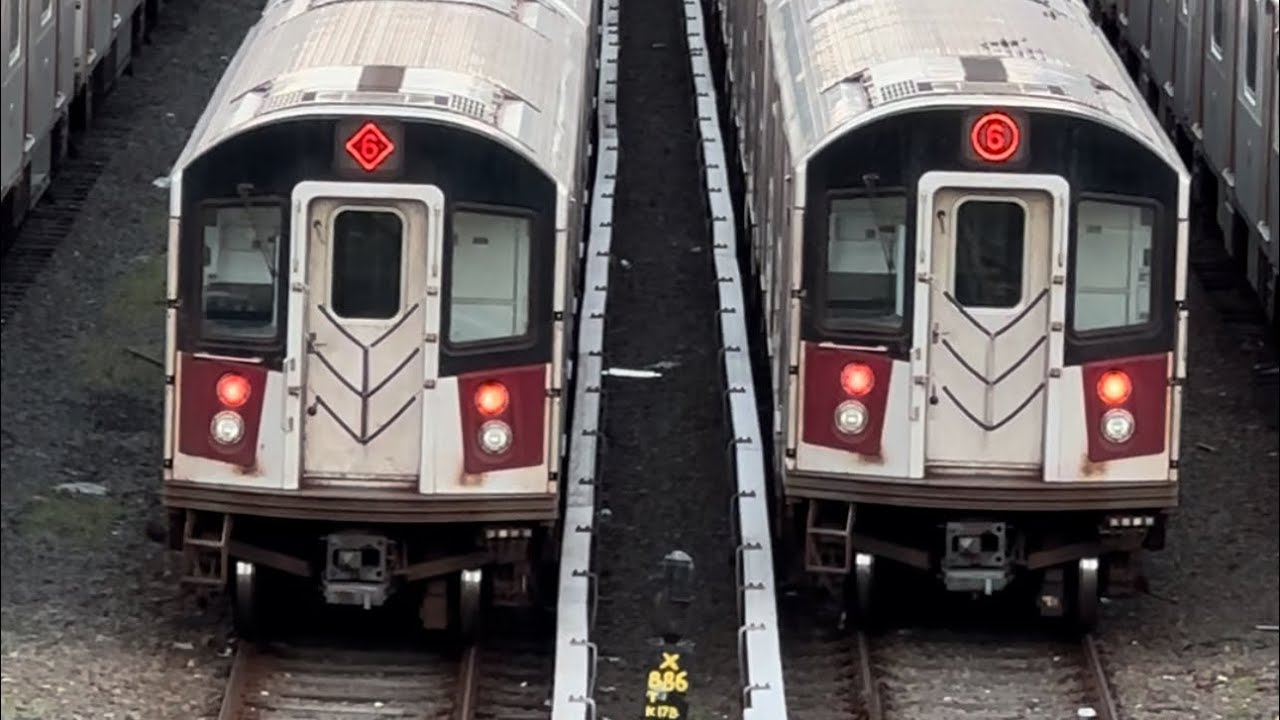 Concourse Yard RAREST Captures PART 1 | R142A 6 Train, R32, R46 A Train ...