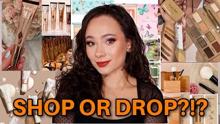 SHOP OR DROP!? NEW CHARLOTTE TILBURY FOUNDATION, FENTY BEAUTY, ARTIST COUTURE & MORE! LIVE!