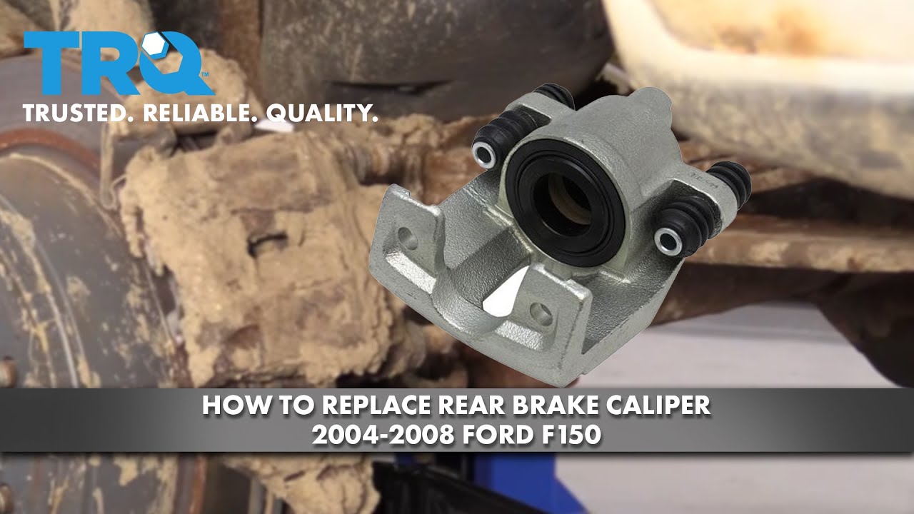 How to Replace Rear Brake Caliper 2004-08 Ford F150 - YouTube