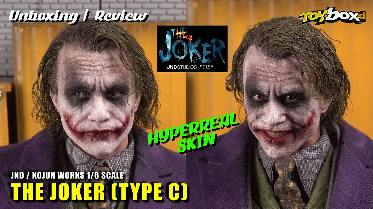 JND KOJUN Works THE JOKER (Type-C) Hyperreal Figure - The Dark 