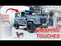 How we Finish Our Custom Land Rover Defender Builds | MAHKER EP029