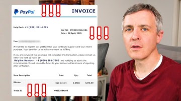 The Secret Behind the PayPal Bitcoin Invoice Email Scam