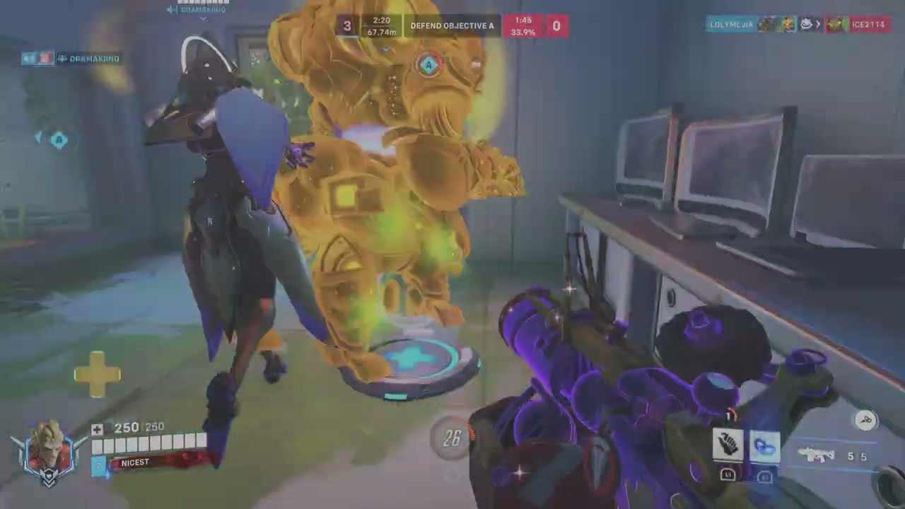 Overwatch 2 Competitive Eichenwalde Junkrat