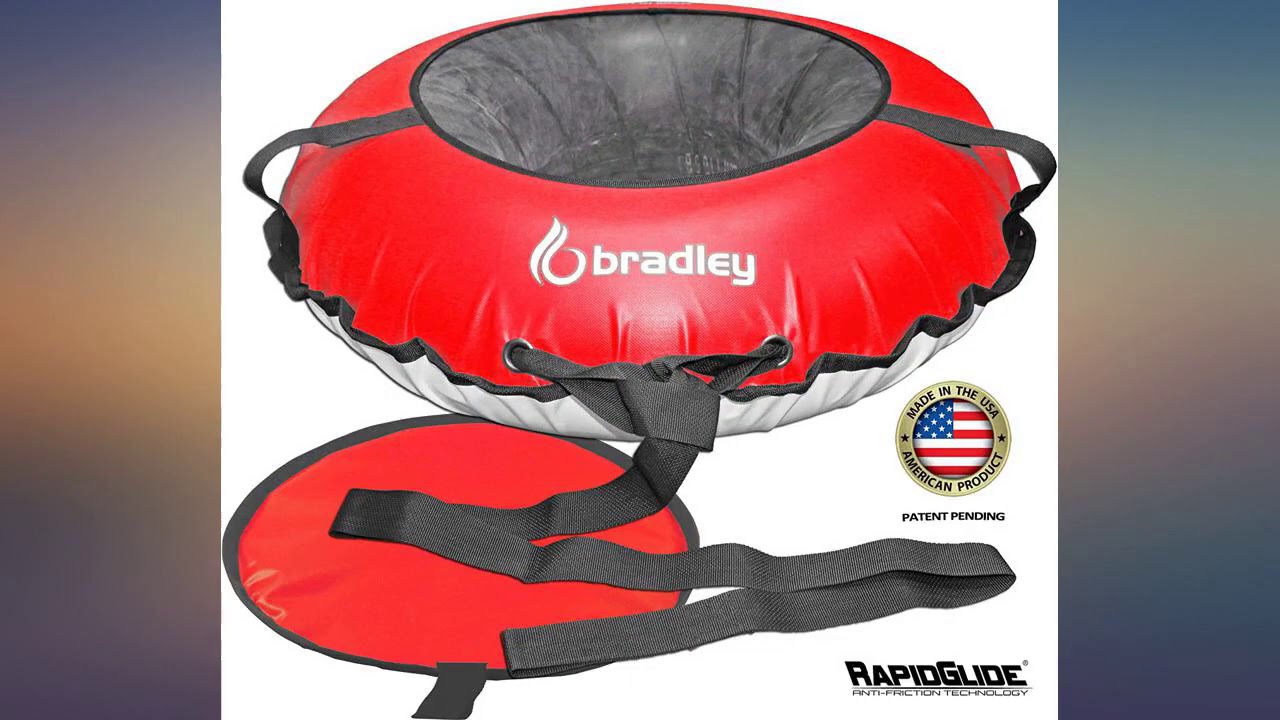 Bradley Kids Commercial Snow Tube with Heavy Duty Cover Sledding