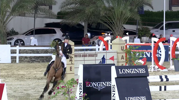 Laith Marion Hughes GP 1m45 Barrage Sharjah 2 Janv...