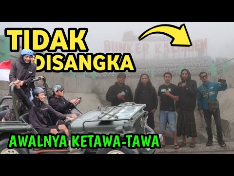 MERINDING! MISTERI BUNKER GUNUNG MERAPI MEMACU ADRENALIN NAIK JEEP DI KALI | TRIP JATENG (Part 9)