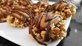 CHOCOLATE CARAMEL THUMBPRINT COOKIES