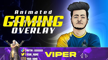 @SOULVipeR18  Gaming overlay tutorial coming soon ❤️ | Subscribe now RK Graphics