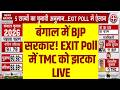 West Bengal Exit Poll Result : बंगाल में BJP सरकार! एग्जिट पोल में Mamata को झटका! | PM Modi | TMC