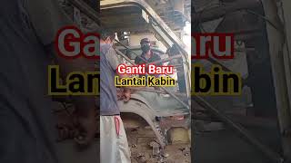 Cara Mengganti Lantai Kabin Truk Colt Diesel