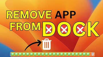 How to Remove Applications from Dock on Mac? | Remove Icons from Dock