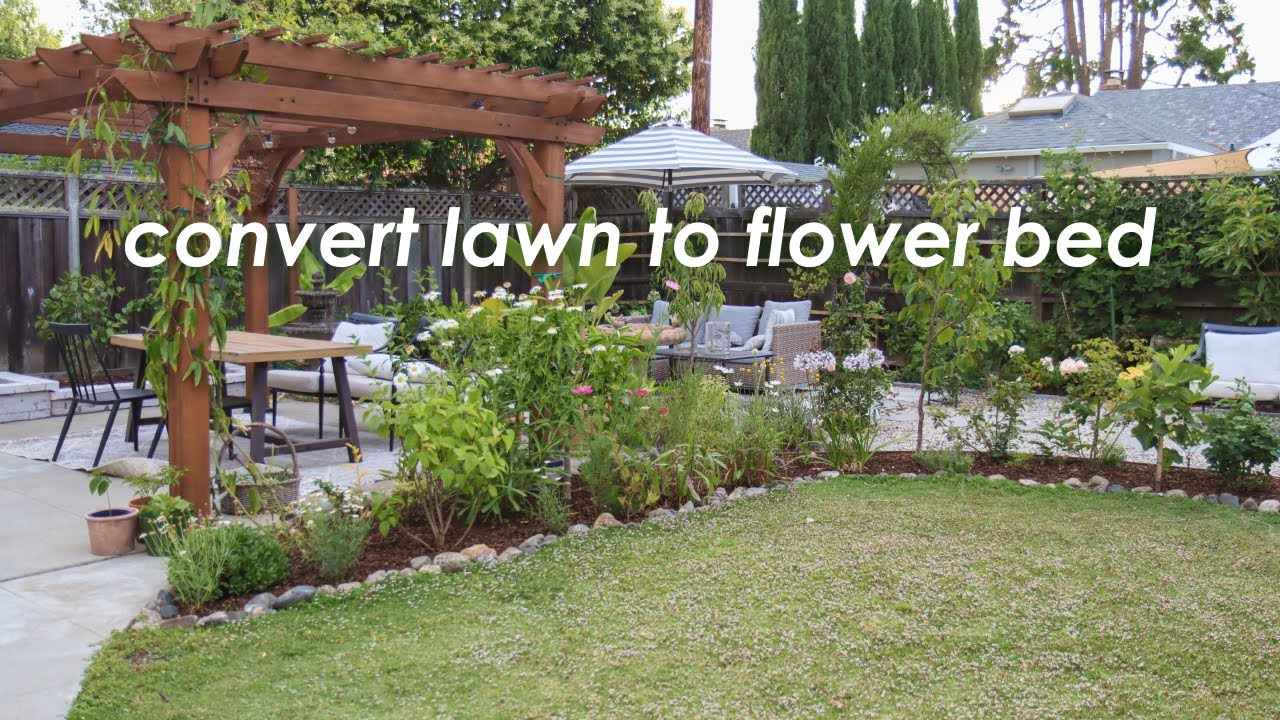 Turning Lawn Into A Flower Bed: Transform Your Yard Today