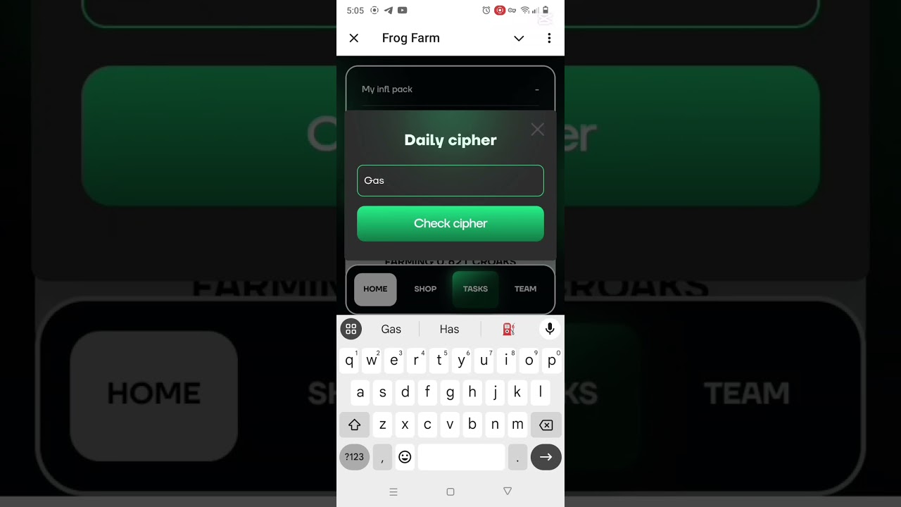 Frog Farm Daily Cipher today 24 October 2024