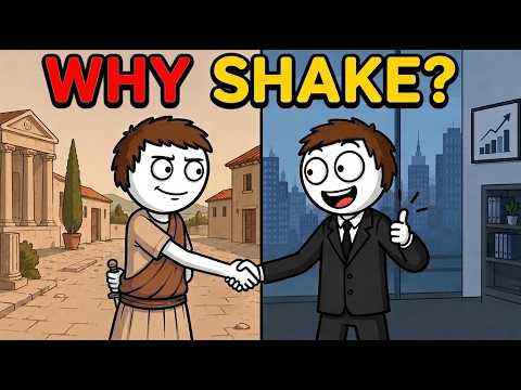 The Dark Origin of Handshakes