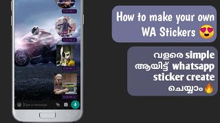 How to Make Your Own Whatsapp Stickers for Free | Easy method ✔ screenshot 1