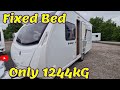 Light Weight Fixed Bed Caravan For Sale, Swift S Line 470 2014 caravan