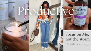 Productive Days Of My Life As A Mom | Monday Reset Routine, Aldi Haul, Postpartum Shedding & More!