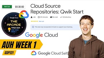 [Week 1] Cloud Source Repositories: Qwik Start ||The Arcade Trivia August 2024 | GSP121 #googlecloud