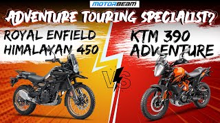 Royal Enfield Himalayan 450 vs KTM 390 Adventure SW - You Next Adventure Bike? | MotorBeam screenshot 4