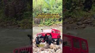 RC Rubicon AXIAL SCX 10 II Successfully Crossed The River