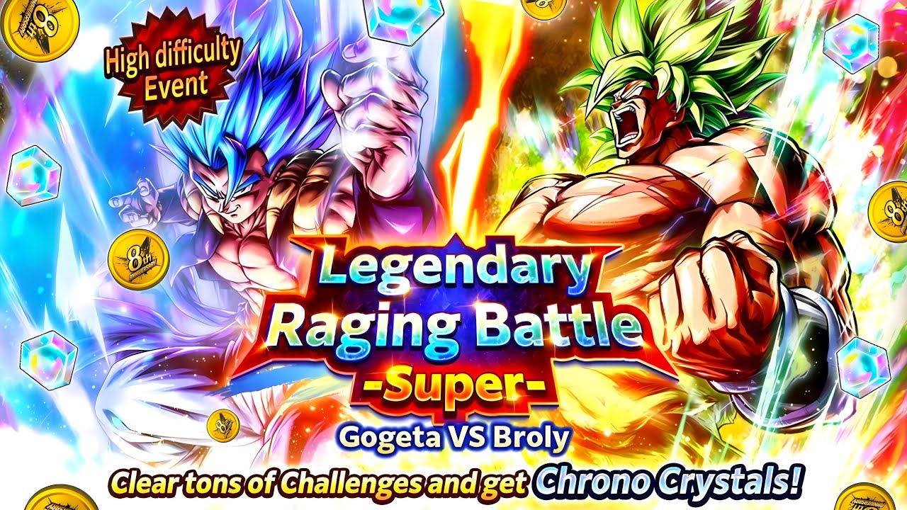 Dragon Ball Legends) Legendary Raging Battle -Super- Gogeta VS