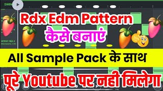How to make RDX EDM pattern | RDX EDM pattern tutorial video | RDX remixer style pattern tutorial screenshot 3