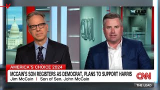 John McCain’s Son Is Supporting Kamala Harris