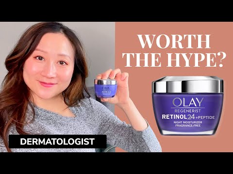 Validering Lima Hovedgade Dermatologist Reviews Olay Regenerist Retinol 24 - YouTube