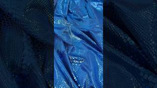 Python Foiled Lycra ✨ Luxury Stretch Fabrics for Bold Designs | Fabrics Ocean