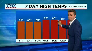 Midday Weather Update for Friday May 26, 2023