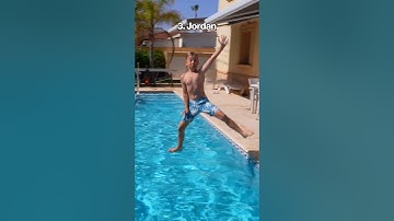 11 ways to jump in the pool with Alex