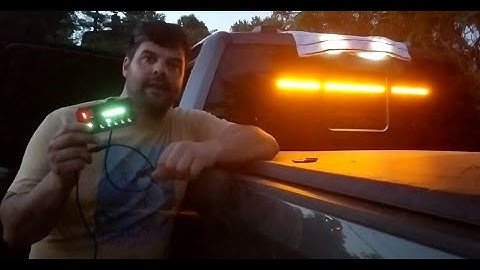 XRIDONSEN 35 inch LED Traffic Advisor Light Bar for Construction Vehicles Plow/Tow Trucks