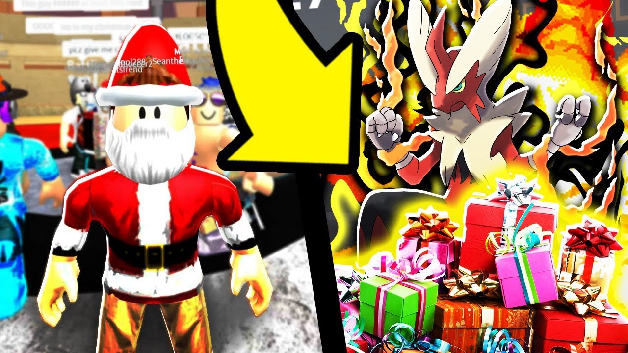 Santa Ruins Christmas in Pokemon Brick Bronze!