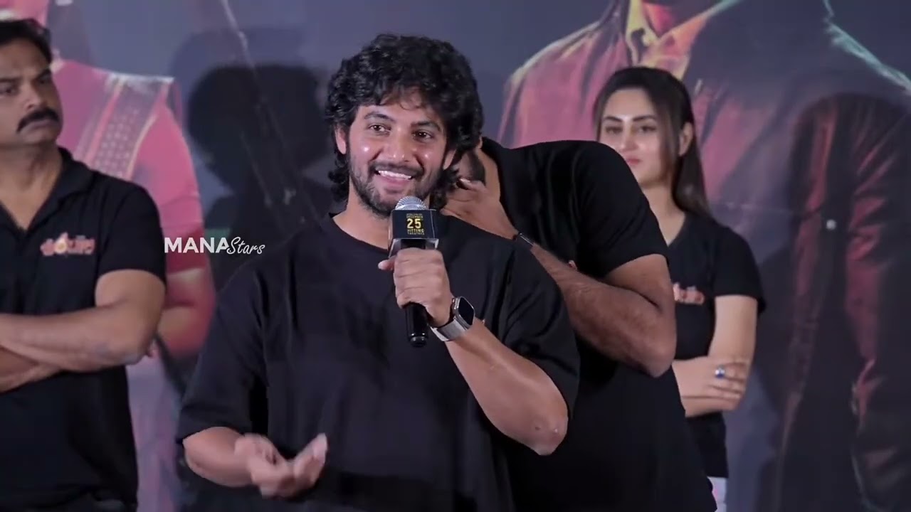 Actor Aadi Saikumar Speech @ Shambhala Movie Press-Meet