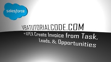 Salesforce APEX Create Invoices based on Task or Lead Completion