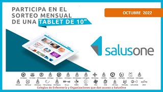 🔥 Sorteo Tablet Octubre 2022 - Alumnos Matriculados Cursos 📲 SalusOne