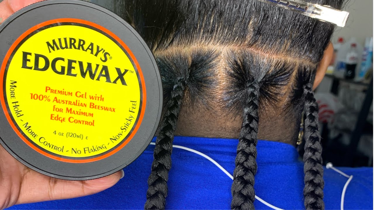 MURRAYS EDGEWAX EDGE CONTROL GEL WITH 100 AUSTRALIAN BEESWAX NON