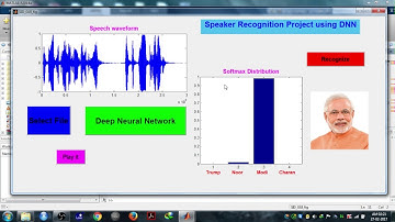Speaker recognition using DNN