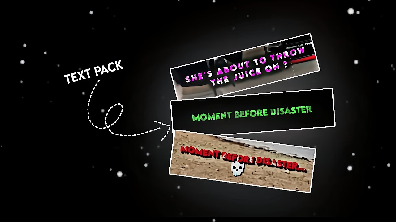 AE INSPIRED TEXT EFFECT AND ANIMATION PACK + FONT ALIGHT MOTION ...