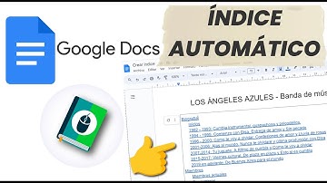 ¿Cómo hacer un índice en Google Docs?