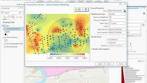 Inverse Distance Weighting in ArcGIS Pro