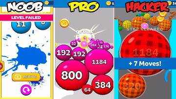 Puff Up - NOOB vs PRO vs HACKER